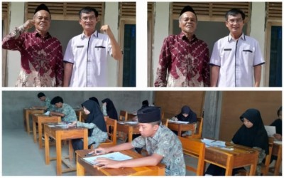 Pengawas Pembina Tinjau Ujian Sekolah di SMP IT Budi Luhur, Pastikan Pelaksanaan Sesuai Standar